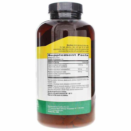 Calcium Magnesium Complex 1000 Mg:500 Mg, CTL